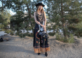 Georgie Flores – Dior Sauvage Party in Pioneertown фото №1062540