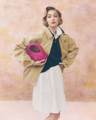 Gigi Hadid ~ Miu Miu Handbags 2025 by Steven Meisel фото №1415027