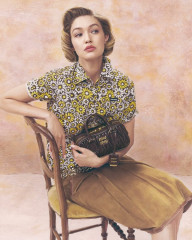 Gigi Hadid ~ Miu Miu Handbags 2025 by Steven Meisel фото №1415029