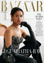 Gugu Mbatha-Raw for Harper’s Bazaar UK The Awards December 2023/January 2024 фото №1380455