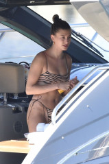 HAILEY BIEBER in Bikini at a Yacht in Italy 06/23/2020 фото №1261263