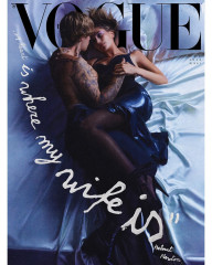 Hailey Bieber & Justin Bieber for Vogue Italia // October 2020 фото №1278258