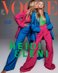 Heidi Klum & Leni Klum by Chris Colls for Vogue Germany // Jan/Feb 2021 фото №1285371
