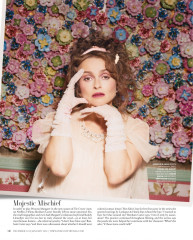 HELENA BONHAM CARTER in Town & Country Magazine, Secember 2019/January 2020 фото №1235334