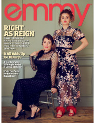 HELENA BONHAM CARTER and OLIVIA COLMAN in Emmy Magazine, December 2019 фото №1235035