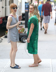 Hilary Duff – “Younger” Set in New York  фото №974507