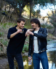 Ian Somerhalder & Paul Wesley - Cigar & Spirits Magazine || March/April 2021  фото №1307518