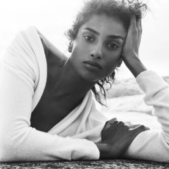 Imaan Hammam for Donna Karan Cashmere Collection фото №1413493