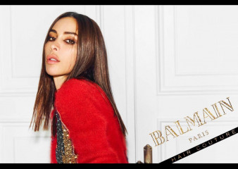 Ines Rau for Balmain Campaign фото №1085812