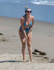 IRELAND BALDWIN in Bikini on the Beach in Malibu 06/27/2020 фото №1261834