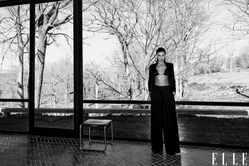 Irina Shayk by Chris Colls for US Elle // March 2021 фото №1291496