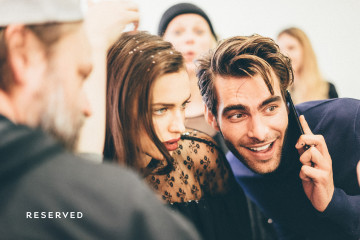 Jon Kortajarena and Irina Shayk - Reserved's Christmas 2018 Campaign фото №1128245