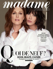 Julianne Moore and Isabelle Adjan in Madame Figaro, France August 2018 фото №1093748