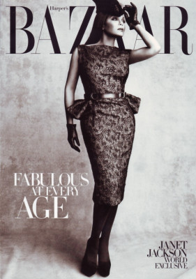 Janet Jackson ~ US Harper's Bazaar October 2009 by Tom Munro фото №1385715