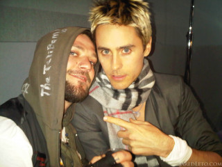 Jared Leto - Thirty Seconds To Mars at MTV EMA in Madrid 11/07/2010 фото №1297791