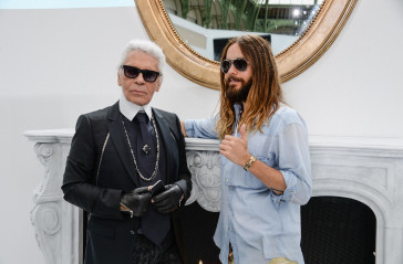 Jared Leto - Chanel FW 2014-2015 Show in Paris 07/08/2014 фото №1293674