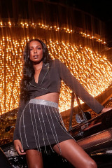 Jasmine Tookes for Boohoo All That Glitters Holiday Campaign фото №1248960