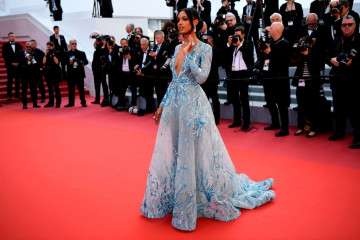 Jasmine Tookes – “The Traitor” Red Carpet at Cannes Film Festival фото №1180723