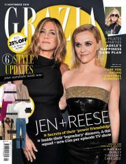 REESE WITHERSPOON and JENNIFER ANISTON in Grazia Magazine, UK November 2019 фото №1231022