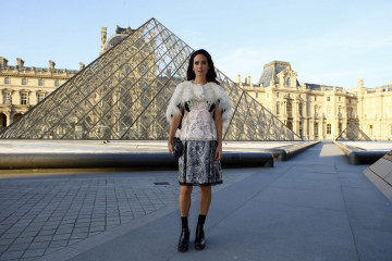 Jennifer Connelly at Louis Vuitton Dinner Party, Louvre in Paris  фото №954962