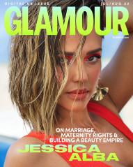 Jessica Alba by Dennis Leupold for Glamour Magazine (July/August 2022) фото №1347235