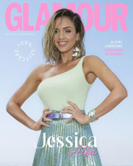 Jessica Alba by Dennis Leupold for Glamour Magazine (July/August 2022) фото №1347230