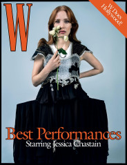 Jessica Chastain-W Magazine Best Performance Issue, January 2022 фото №1332911