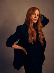 Jessica Chastain by Charlie Gray for Total Film (2021) фото №1337583