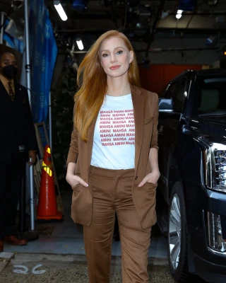 Jessica Chastain - New York 11/16/2022 фото №1357139