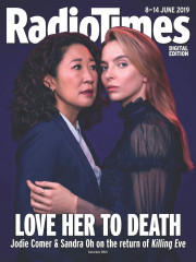 JODIE COMER and SANDRA OH in Radio Times Magazine, June 2019 фото №1184648