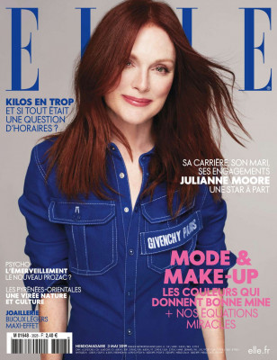 Julianne Moore – ELLE France May 2019 фото №1166529