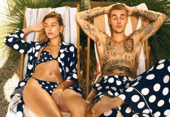 Hailey Rhode Bieber and Justin Bieber – Vogue Magazine March 2019 Cover and Phot фото №1142203