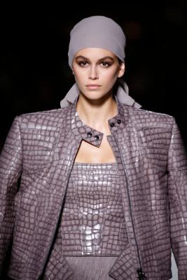 Kaia Gerber at Tom Ford Runway Show at New York Fashion Week  фото №1103178