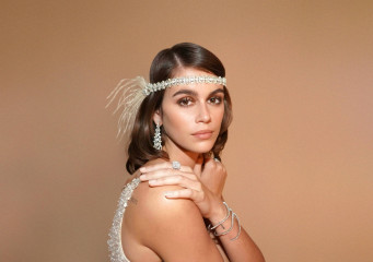 Kaia Gerber as Daisy in 'The Great Gatsby' Table Read for amfAR Benefit 11/17/21 фото №1323143