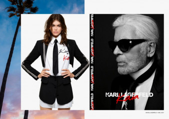 Kaia Gerber Collaborates with Karl Lagerfeld on an Exclusive Capsule Collection фото №1094871