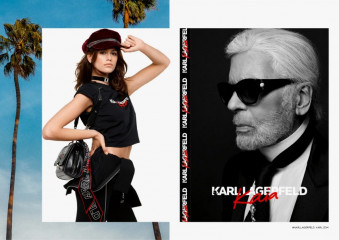 Kaia Gerber Collaborates with Karl Lagerfeld on an Exclusive Capsule Collection фото №1094869