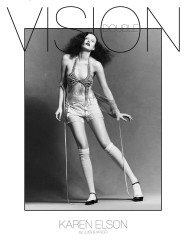 Karen Elson ~ Double Vision F/W 2024.25 by Luigi &amp; Iango фото №1406401