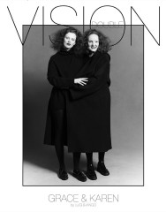 Karen Elson ~ Double Vision F/W 2024.25 by Luigi &amp; Iango фото №1406403