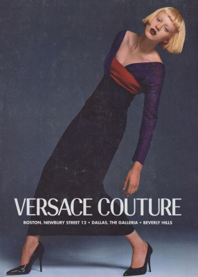 Karen Elson for Versace FallWinter 1997.98 by Richard Avedon фото №1416710
