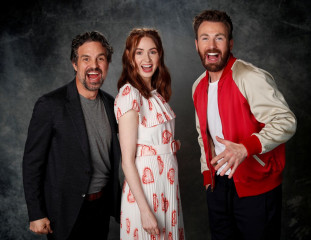 Karen Gillan, Mark Ruffalo and Chris Evans – “Avengers: Endgame” Portraits in Lo фото №1158704
