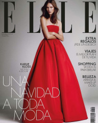 Karlie Kloss for ELLE Spain December with Carolina Herrera фото №1411104