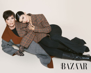 KRIS and KYLIE JENNER for Harper’s Bazaar Magazine, Arabia July/August 2019 фото №1192725