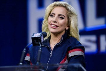 Lady Gaga – Pepsi Zero Sugar Super Bowl LI Halftime Show Press Conference  фото №937869