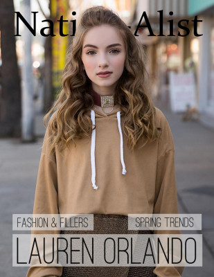 Lauren Orlando – NationAlist Magazine March 2018 Issue фото №1048646