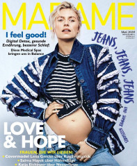 Pregnant LENA GERCKE for Madame Magazine, Germany May 2020 фото №1254310