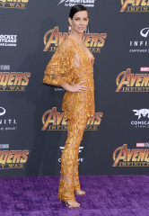 Evangeline Lilly – “Avengers: Infinity War” Premiere in LA фото №1064836
