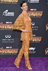 Evangeline Lilly – “Avengers: Infinity War” Premiere in LA фото №1064835