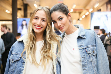 Lily Aldridge – Launch of Levi’s Authorized Vintage and SoHo Tailor Shop in NY фото №1012600