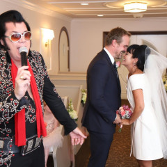 David Harbour & Lily Allen Las Vegas Wedding | 2020 фото №1274236
