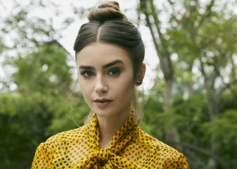 Lily Collins by G L Askew II for Backstage || 2020 фото №1286647